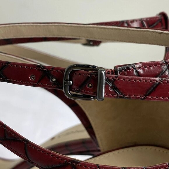 Via Spiga Women’s Tiara Strappy Stiletto Sandals – Red Brick – Size 9.5 – - Picture 3 of 8